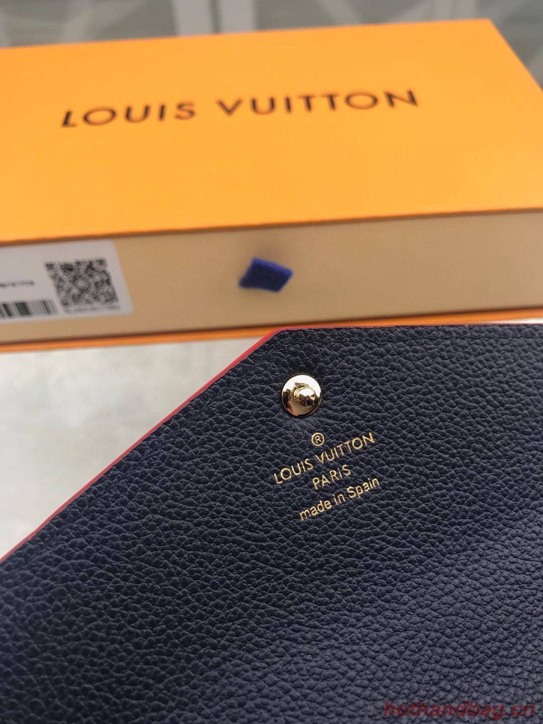 Louis Vuitton ZOE WALLET M80788 Black