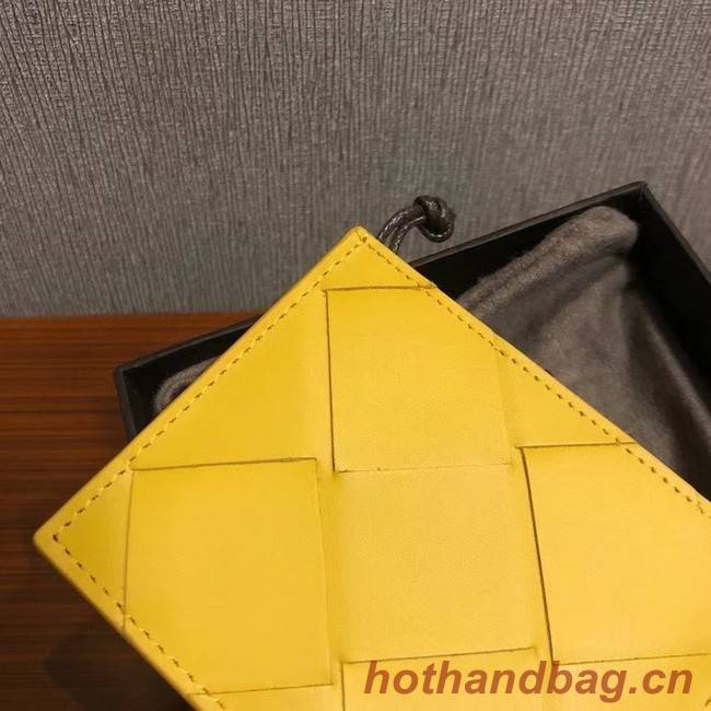 Bottega Veneta Card Holder 133993 yellow