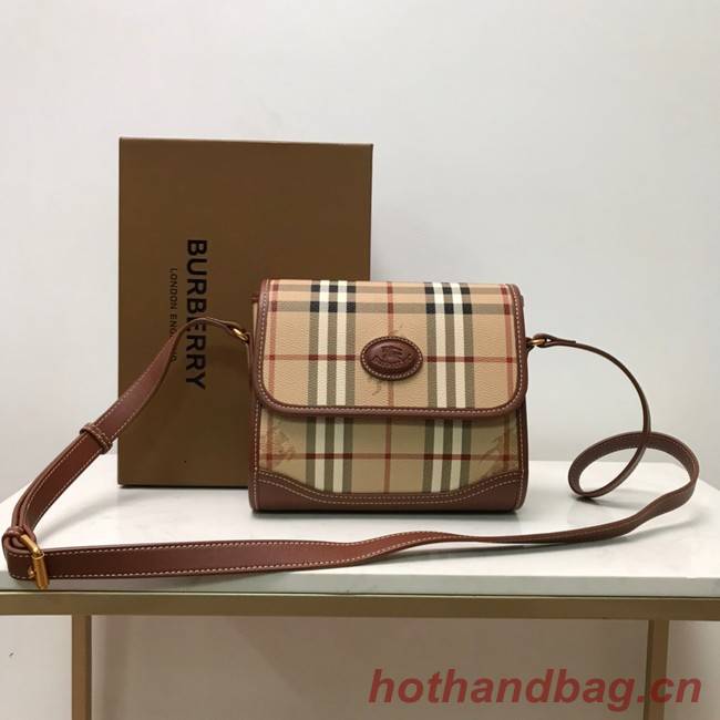 BurBerry Leather Shoulder Bag 20203 brown