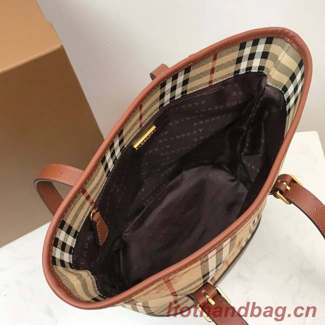 BurBerry Leather Shoulder Bag 80111 Wheat