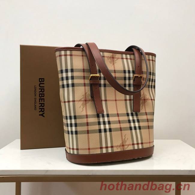 BurBerry Leather Shoulder Bag 80111 Wheat