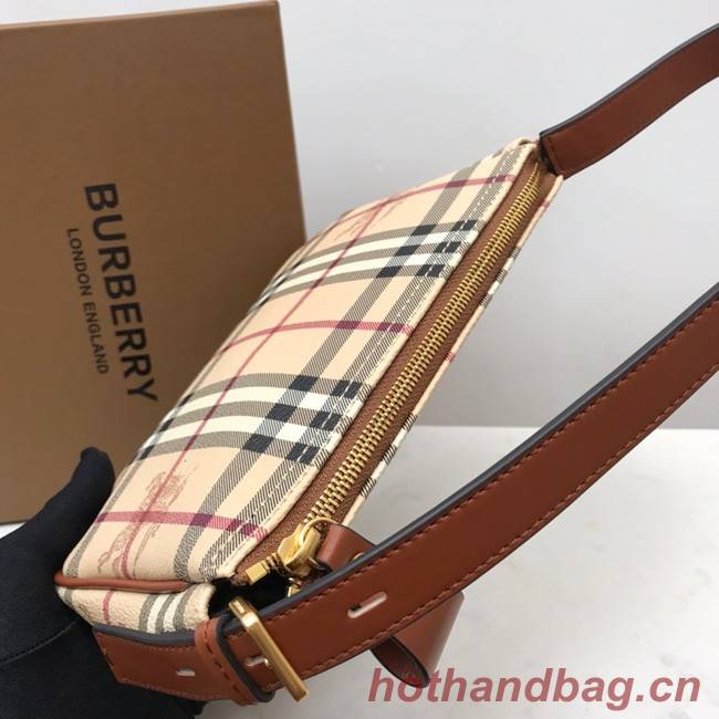 BurBerry Leather Shoulder Bag 80112 brown