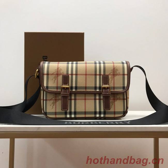 BurBerry Leather Shoulder Bag 80119 Wheat