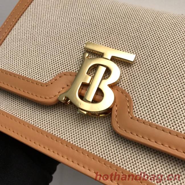 BurBerry Leather Shoulder Bag 80146 apricot