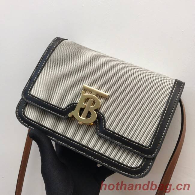 BurBerry Leather Shoulder Bag 80146 black&brown