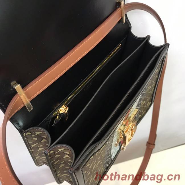 BurBerry Leather Shoulder Bag 80193 black