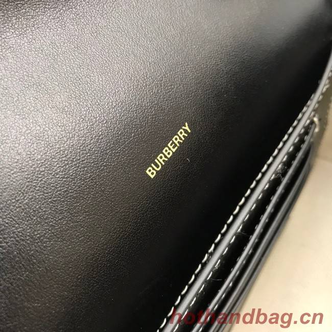 BurBerry Leather Shoulder Bag 80266 black