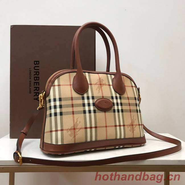 BurBerry Leather Shoulder Bag 81125 brown