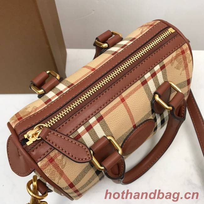 BurBerry Leather Shoulder Bag 82012 brown