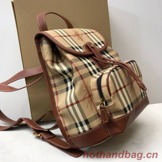 Burberry Backpack Fabric 80111 brown