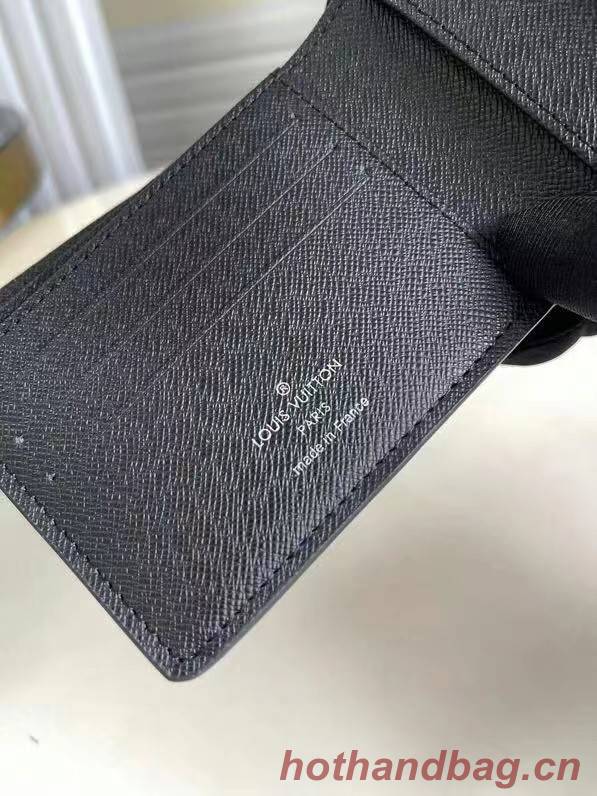 Louis Vuitton MULTIPLE WALLET M61695 blue