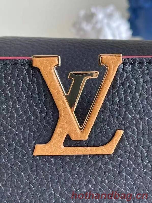 Louis Vuitton CAPUCINES Original Leather PM M48865 black 