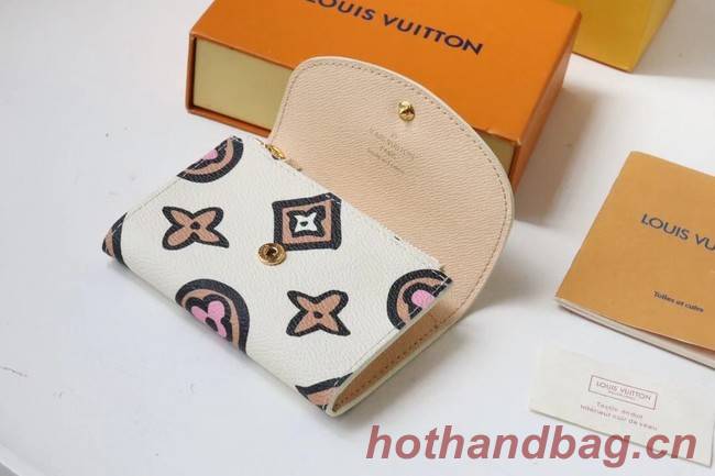 Louis Vuitton ROSALIE COIN PURSE M80755 Beige