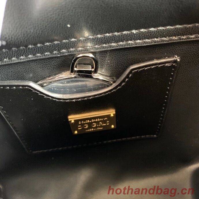 Dolce & Gabbana Origianl Leather Shoulder Bag 5158 black