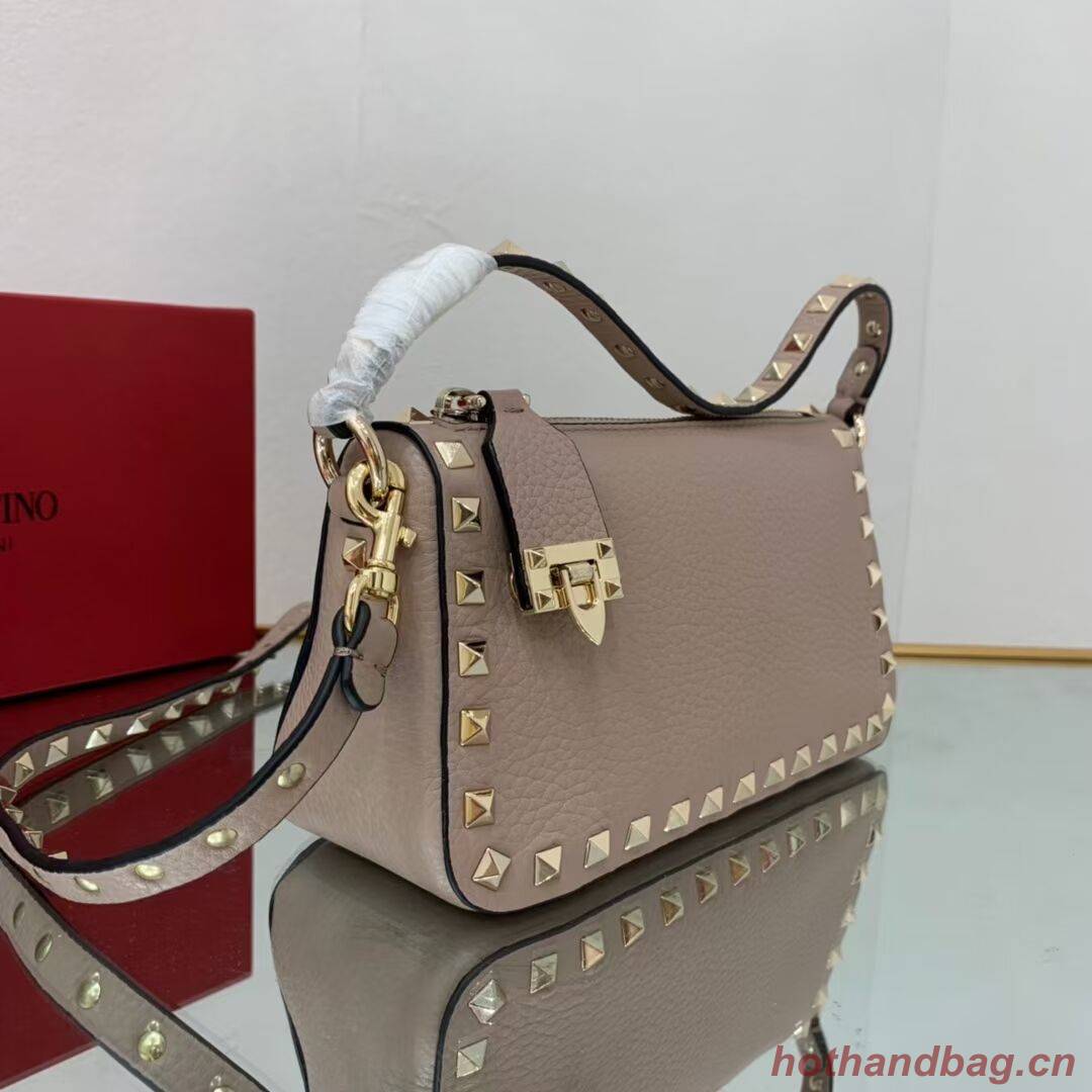 VALENTINO Origianl leather shoulder bag V4700 grey