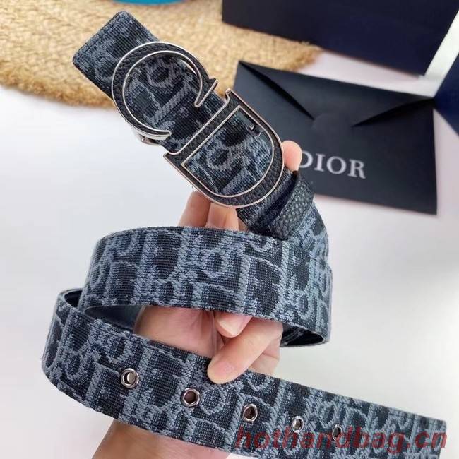 DIOR-ID BELT Canvas 35 MM B0111UM  blue