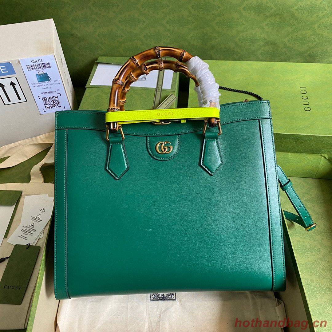 Gucci Diana Tote Bag 655658 Emerald 