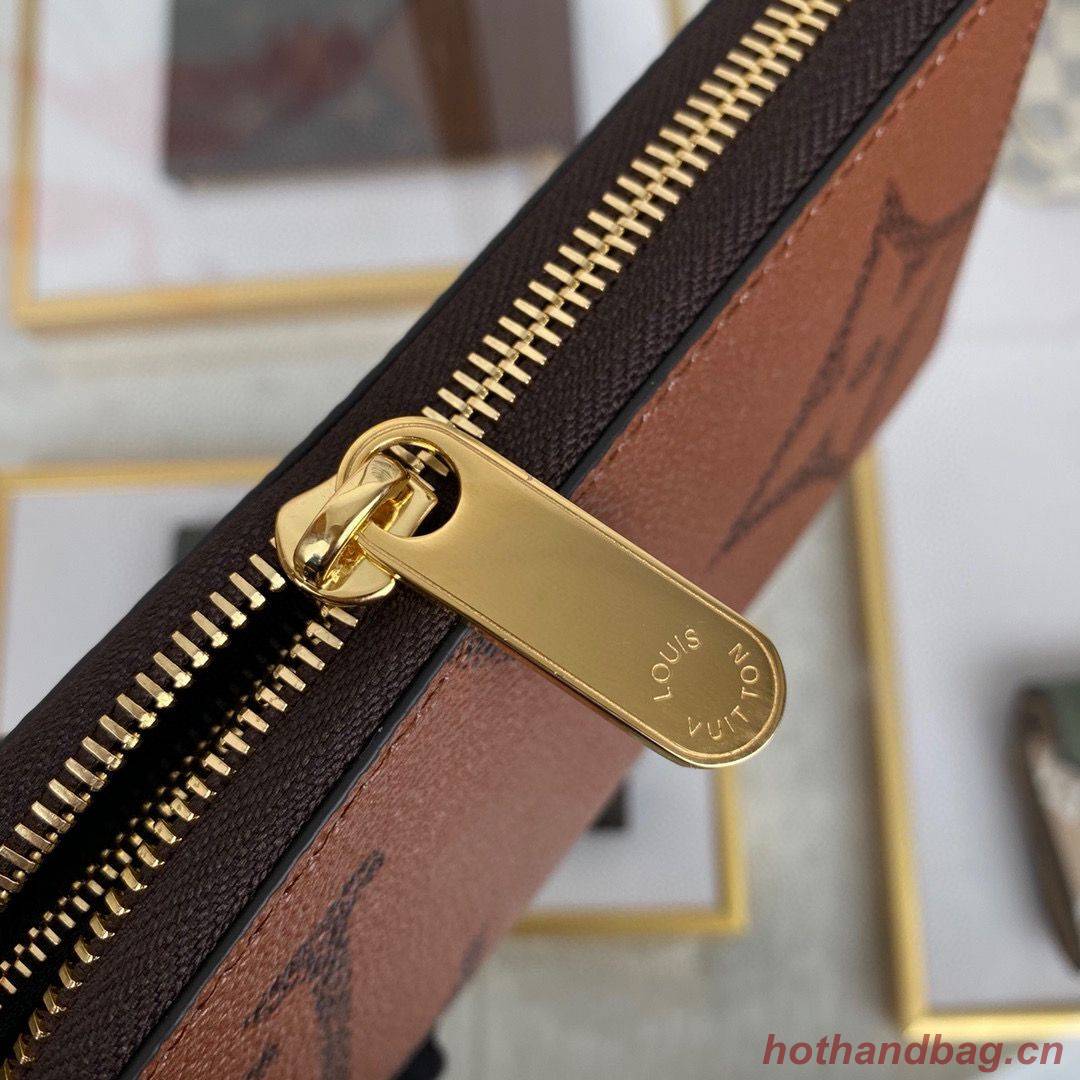 Louis Vuitton Zippy WALLET M69353 Brown Louis Vuitton Zippy WALLET M69353 Brown