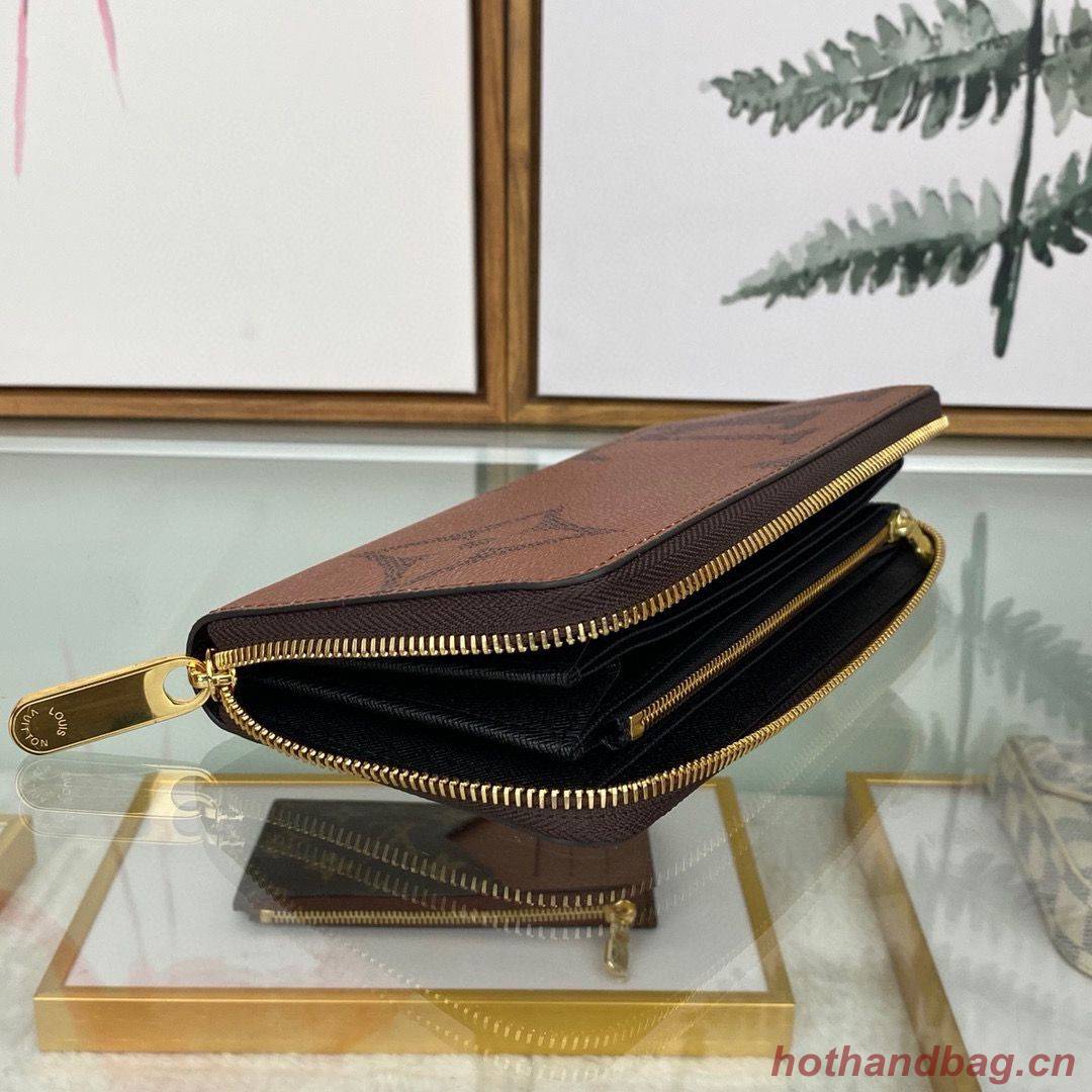 Louis Vuitton Zippy WALLET M69353 Brown Louis Vuitton Zippy WALLET M69353 Brown