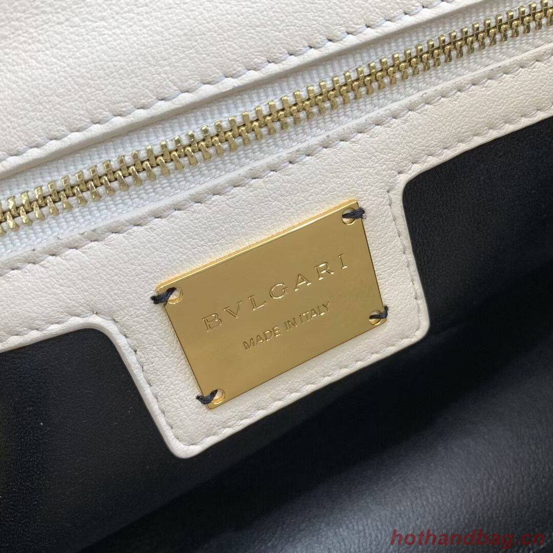 Bvlgari Serpenti Forever leather crossbody bag B219069 cream