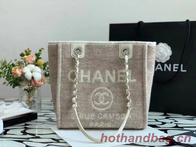 Chanel small Shopping bag A66940 Cream