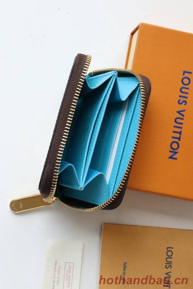 Louis Vuitton CARD HOLDER  M80492 blue