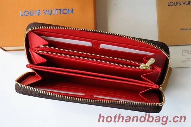 Louis Vuitton ZIPPY WALLET M80861 Red