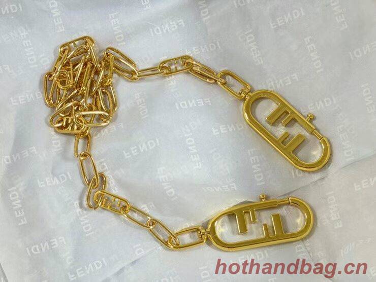 FENDI Shoulder strap gold 8792