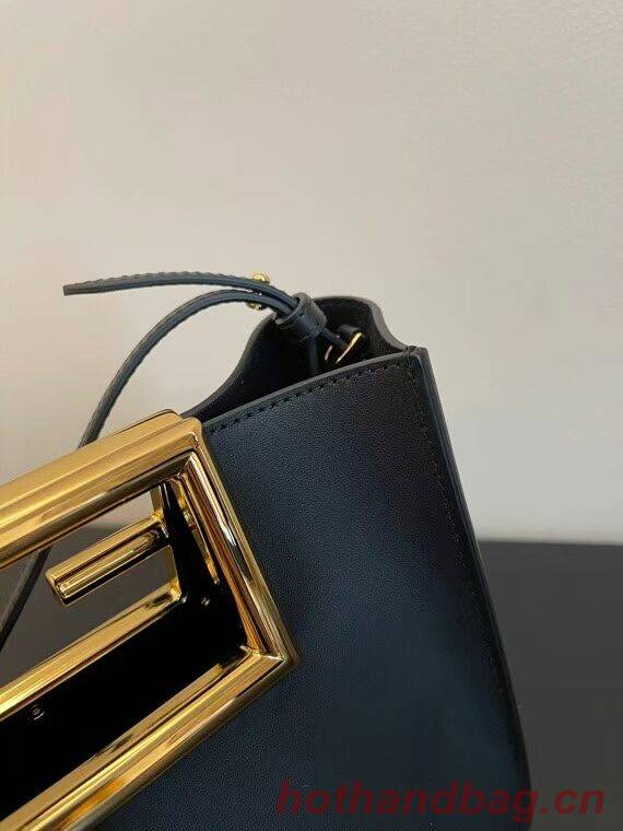 FENDI WAY small leather bag 5FB6846 black