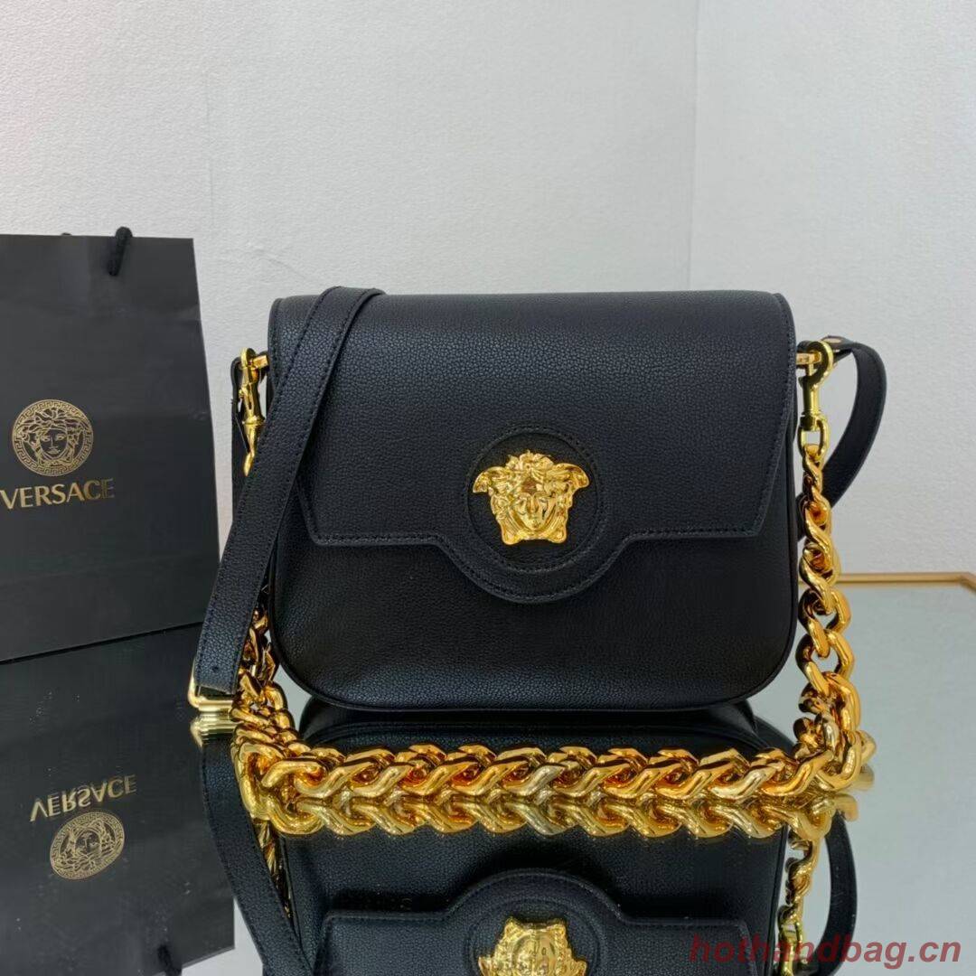 Versace Original medium Calfskin Leather Bag FS1067 black