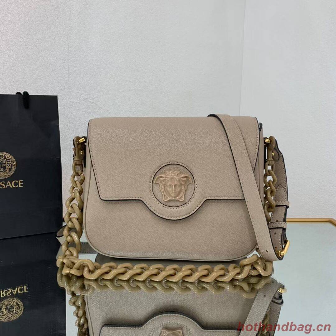 Versace Original medium Calfskin Leather Bag FS1067 grey