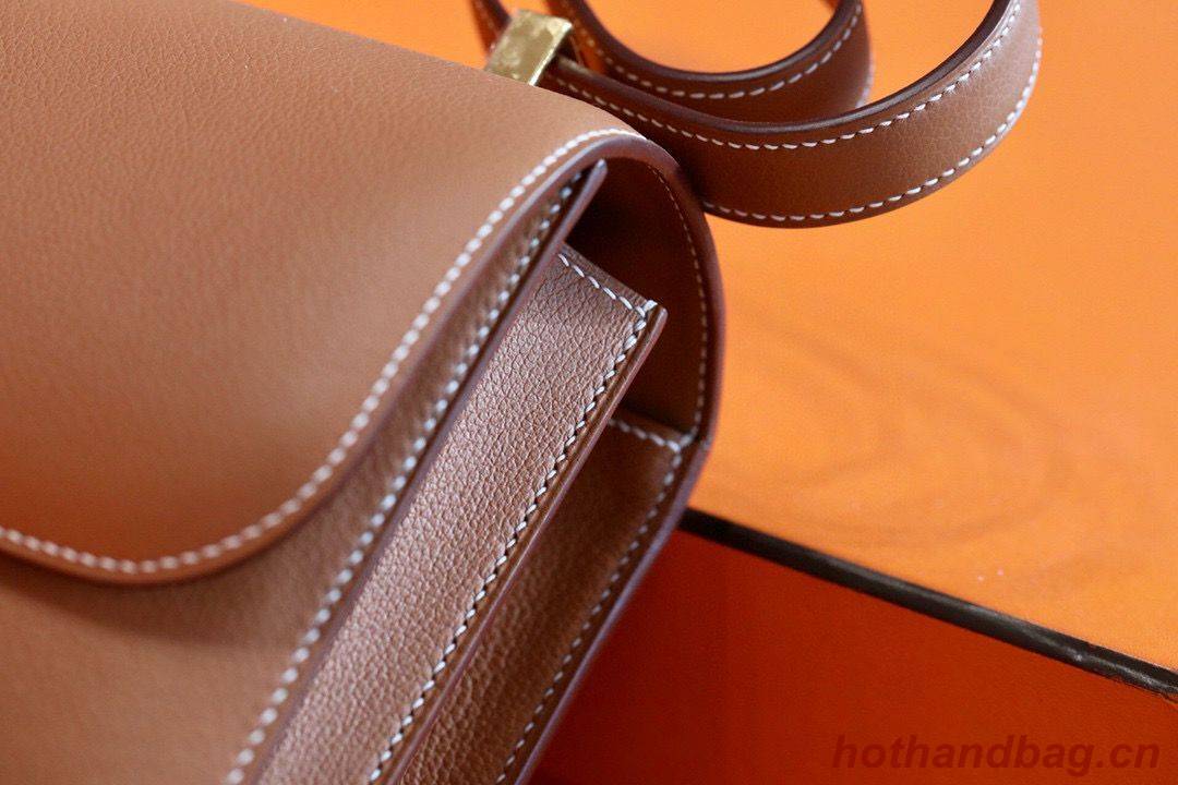 Hermes Original Espom Leather Constance Bag H9978 Wheat