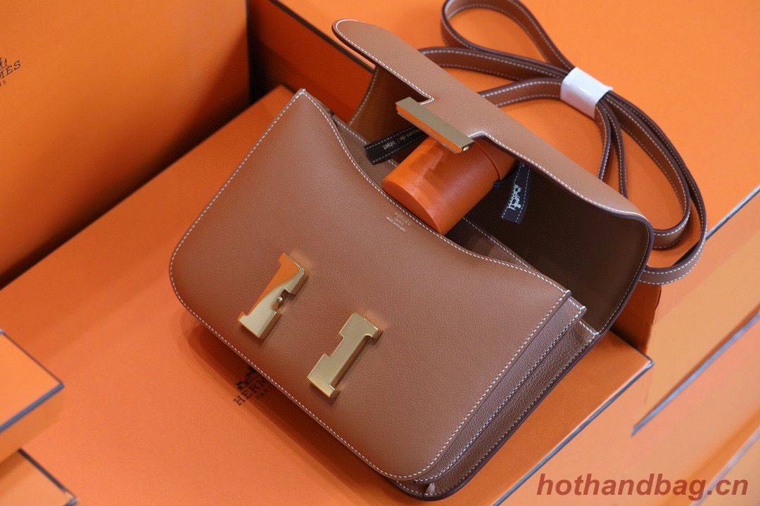 Hermes Original Espom Leather Constance Bag H9978 Wheat