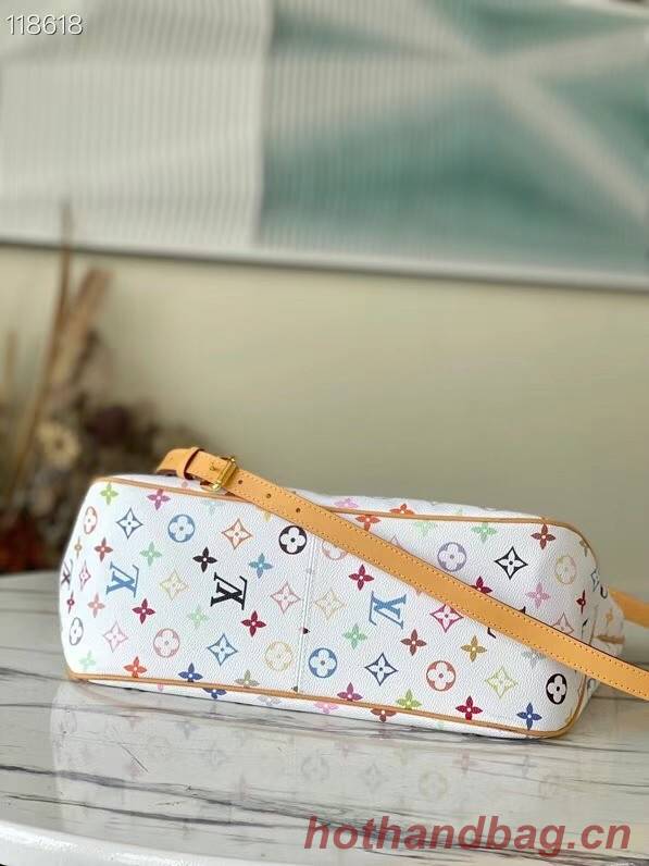 Louis Vuitton Monogram Canvas Original Leather M40352 white