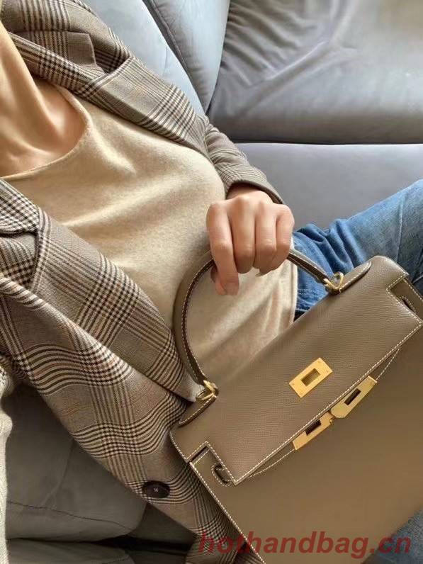 Hermes Original Epsom Leather KEL2578 grey