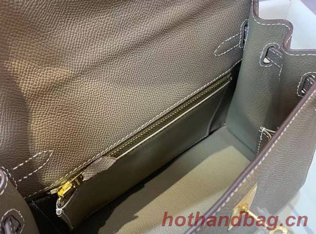 Hermes Original Epsom Leather KEL2578 grey