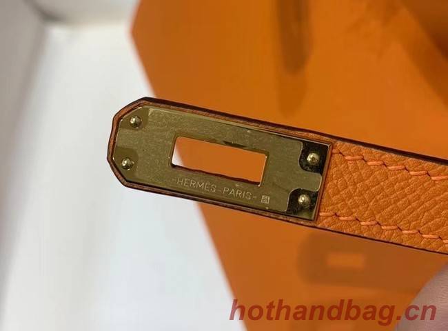 Hermes Original Epsom Leather KEL2578 orange