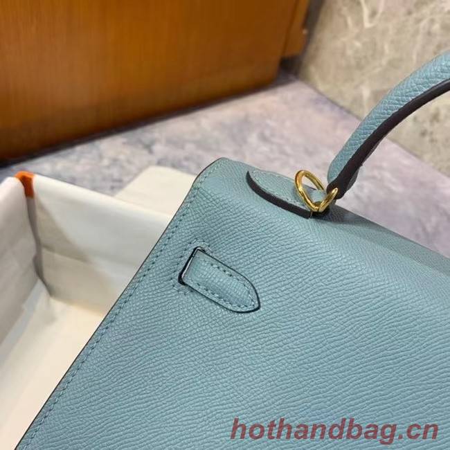 Hermes Original Epsom Leather KEL2578 skyblue