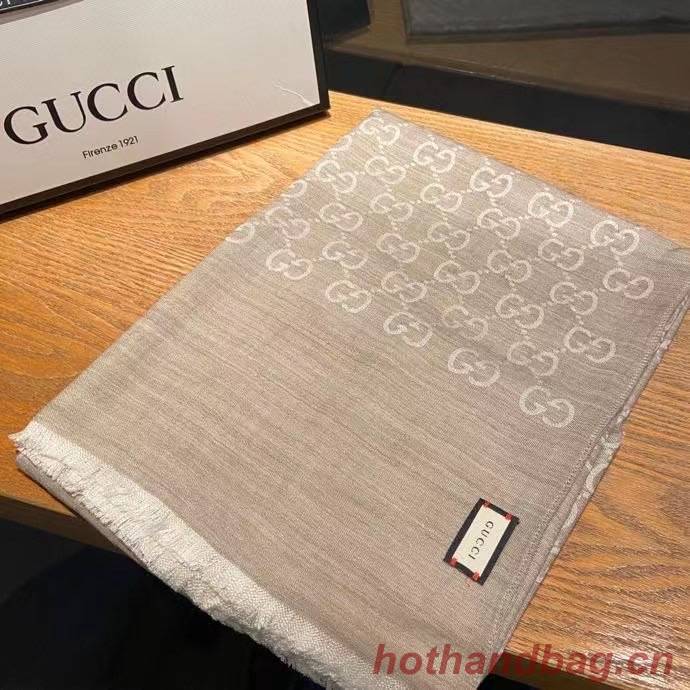 Gucci scarf Wool&Cashmere 33664-1
