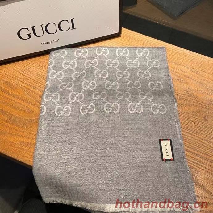 Gucci scarf Wool&Cashmere 33664-1