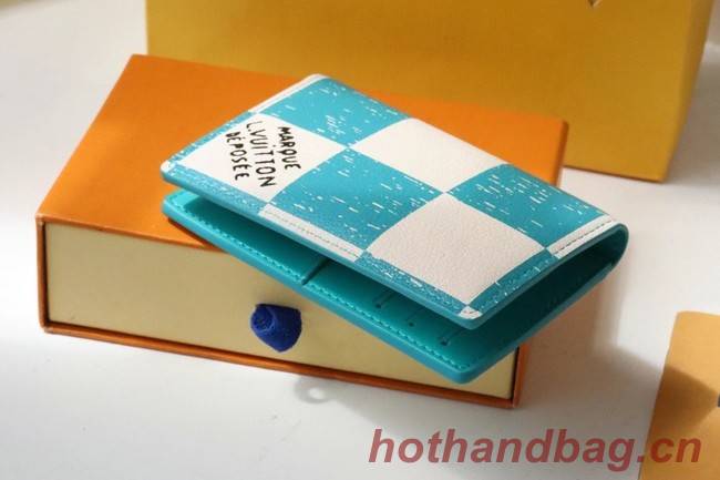 Louis Vuitton POCKET ORGANIZER M60495 light blue