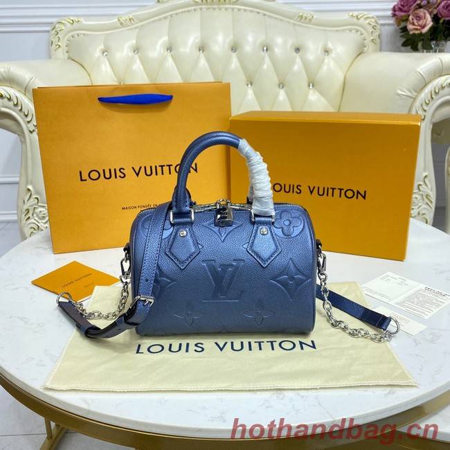 Louis Vuitton SPEEDY BANDOULIERE 20 M58953 blue