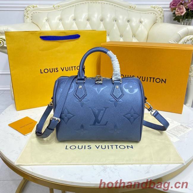 Louis Vuitton SPEEDY BANDOULIERE 25 M58947 blue