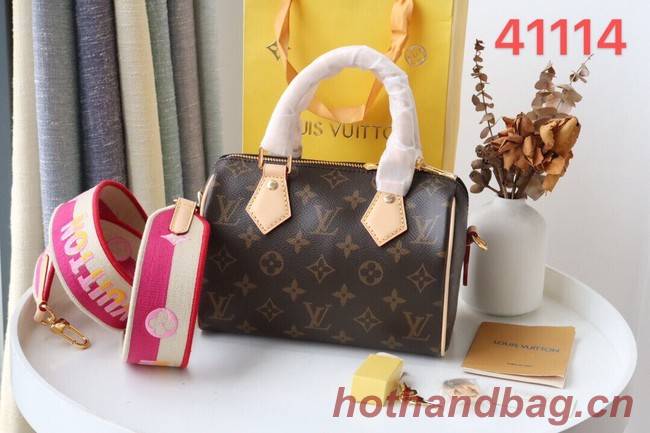 Louis Vuitton SPEEDY Monogram Canvas M41114 pink