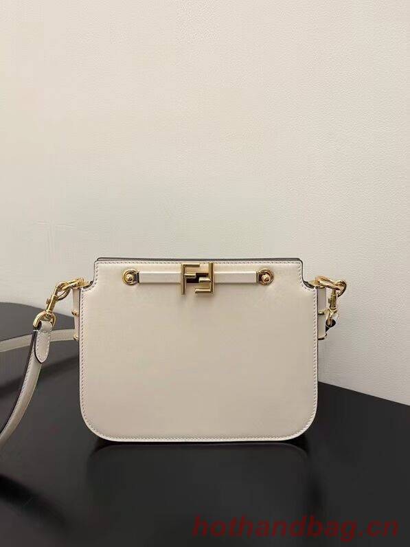 FENDI TOUCH leather bag 8BT349AHK2 white