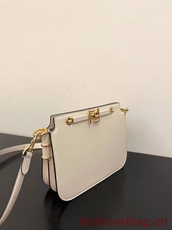 FENDI TOUCH leather bag 8BT349AHK2 white