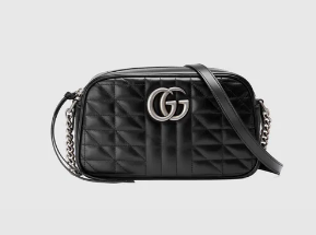 Gucci GG Marmont small shoulder bag 447632 black