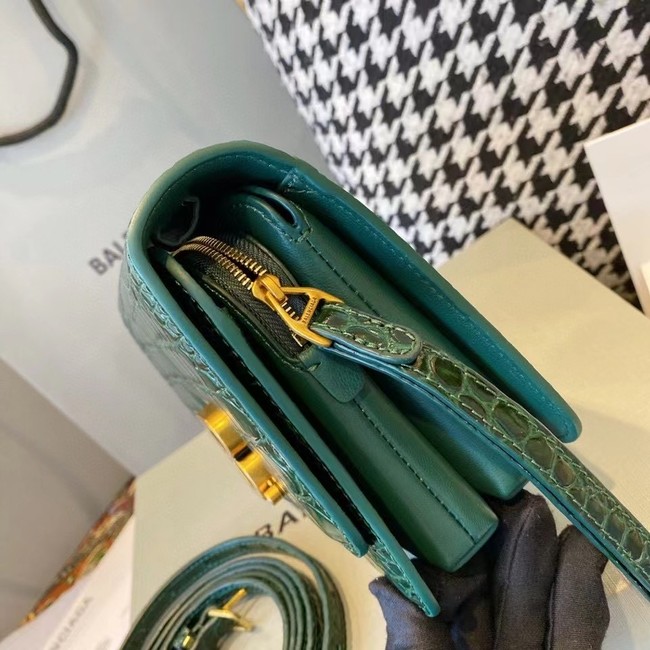 BurBerry Leather Shoulder Bag 80195 green