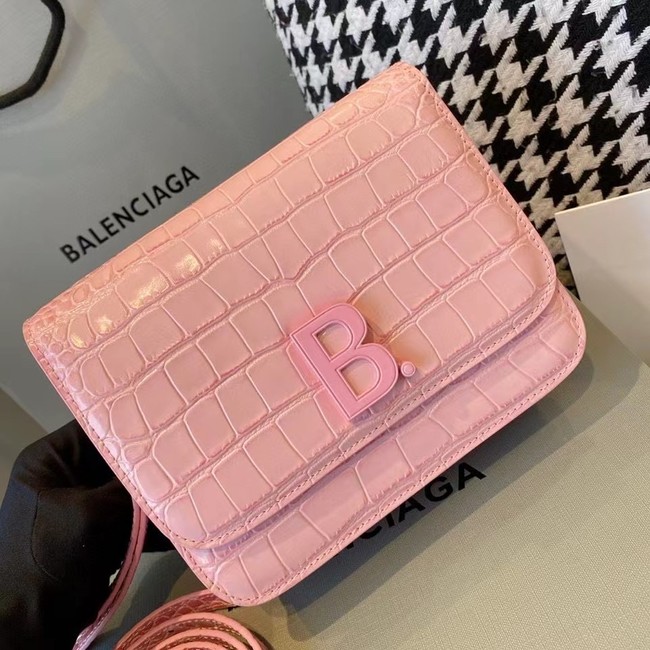 BurBerry Leather Shoulder Bag 80195 pink