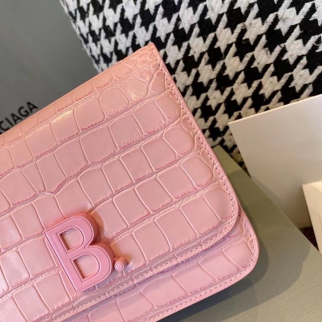 BurBerry Leather Shoulder Bag 80195 pink